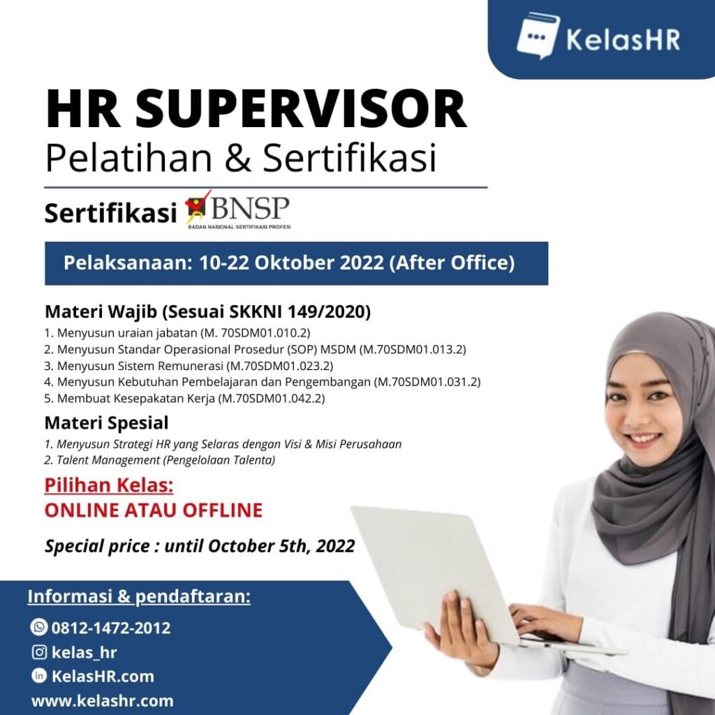 pelatihan-sertifikasi-hr-supervisor-bnsp-kelashr