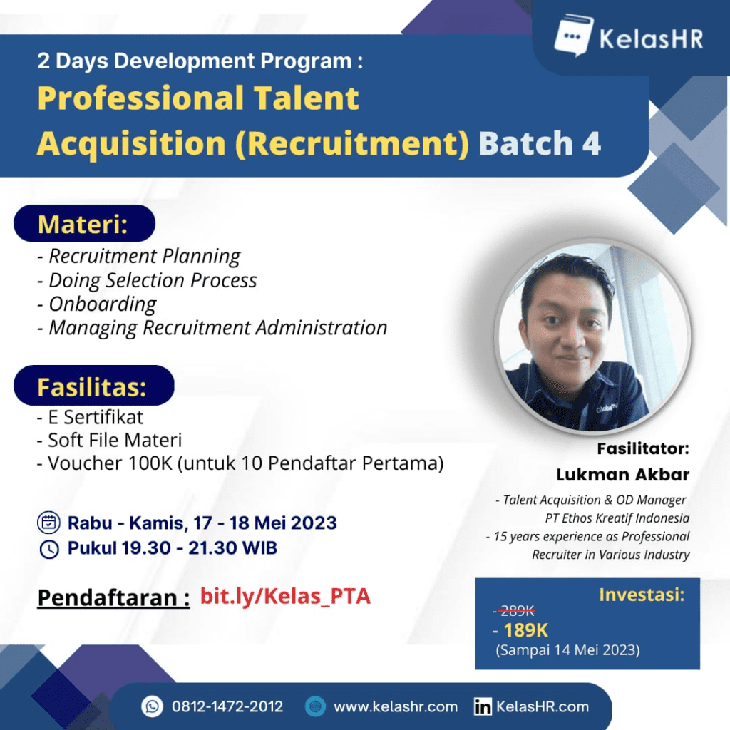 Profesional Talent Acquisition - KelasHR