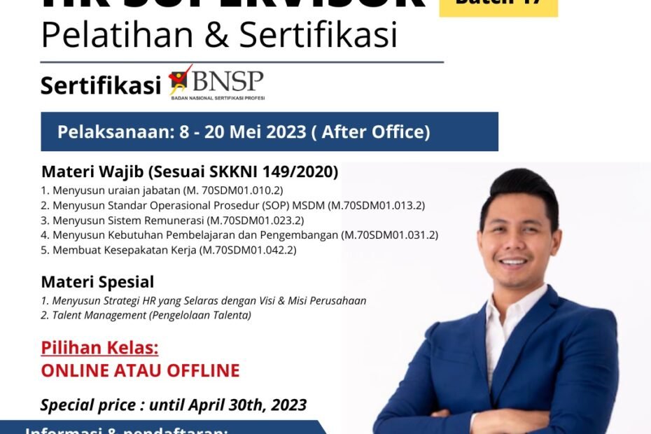 Pelatihan & Serfikasi Supervisor Batch 17
