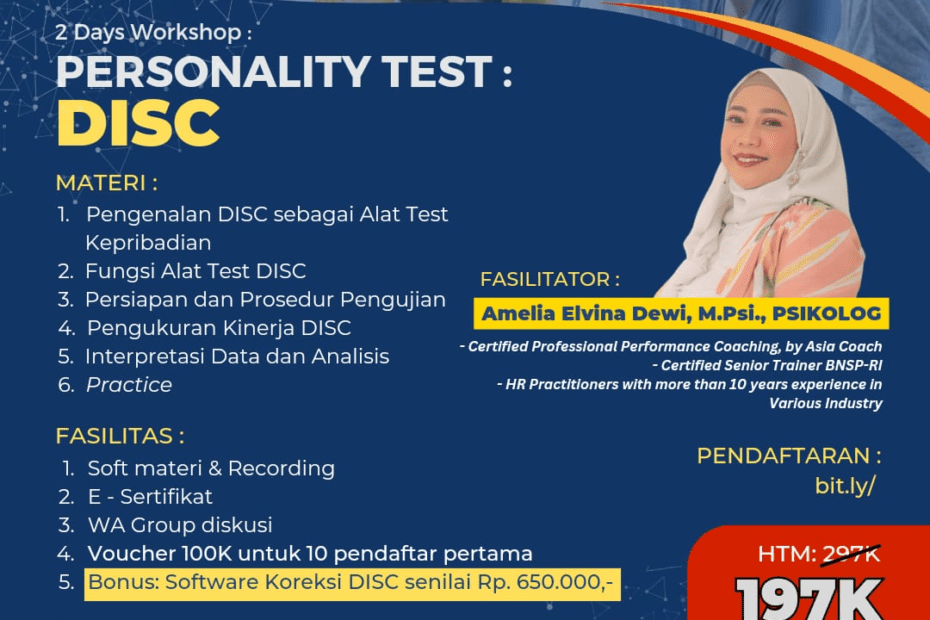 Memahami & Menggunakan Alat Test Psikologi : DISC Memahami & Menggunakan Alat Test Psikologi : DISC