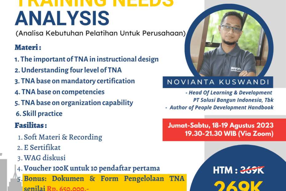 Training Needs Analysis
