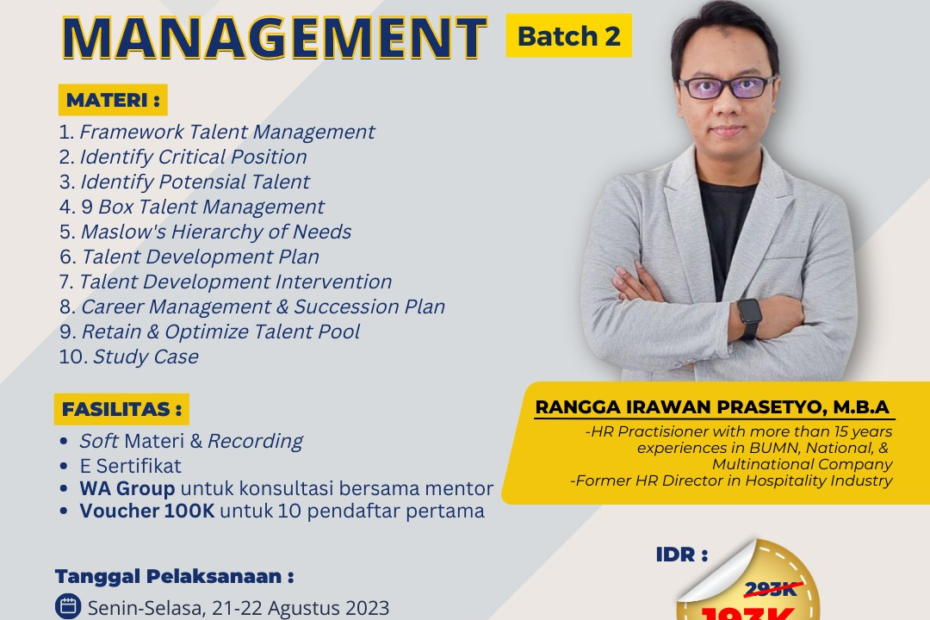 Talent Management Batch 2