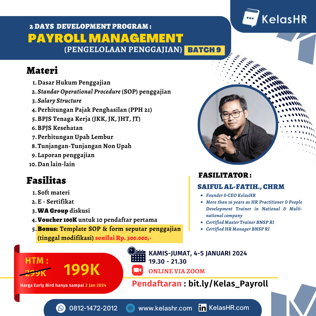 2 Days Development Program Payroll Management Kelashr