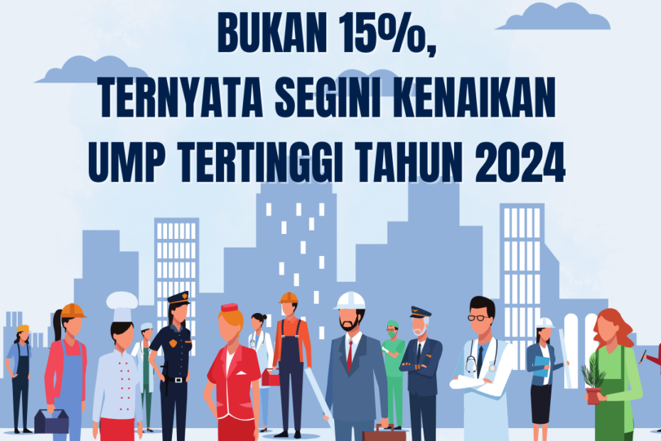 Bukan 15%, Ternyata Segini Kenaikan UMP Tertinggi Tahun 2024!