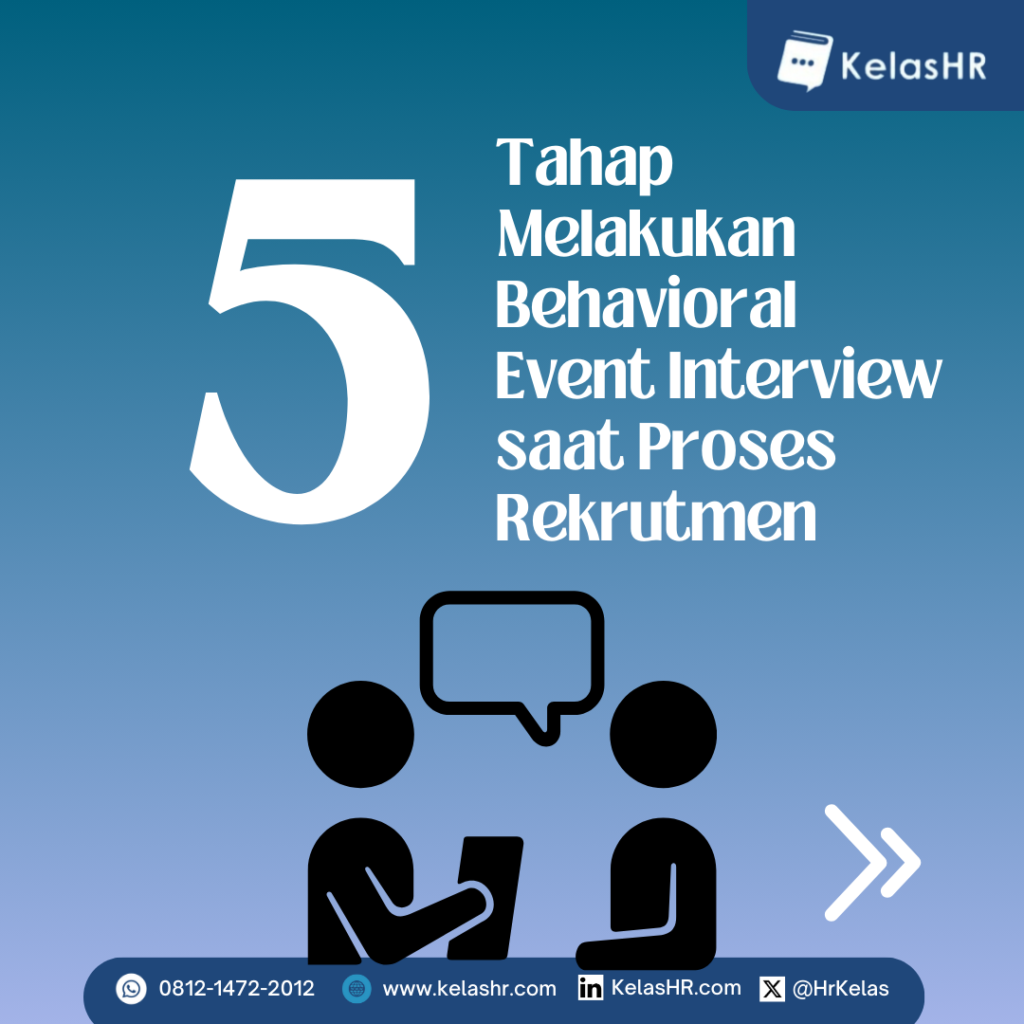 tahapan melakukan behavioral event interview