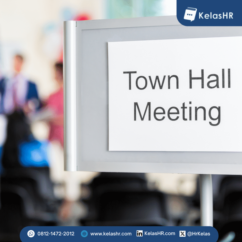 Apa Itu Town Hall Meeting? Sebuah Pertemuan yang Menyatukan Perusahaan