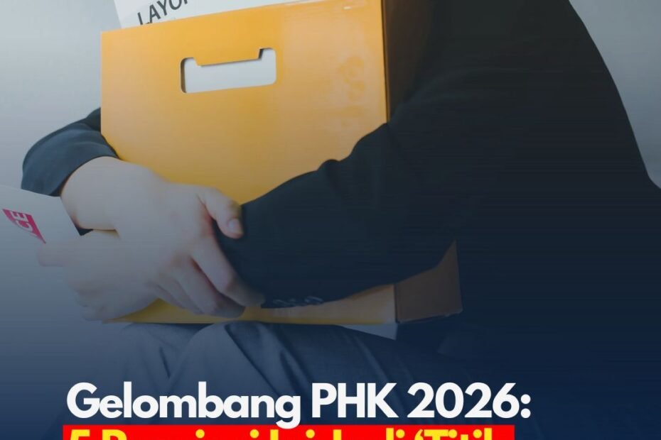 Gelombang PHK Menggila, Ini 5 Provinsi dengan Jumlah PHK Terbanyak