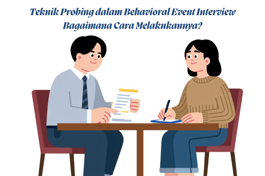 Teknik Probing dalam Behavioral Event Interview, Bagaimana Cara Melakukannya?